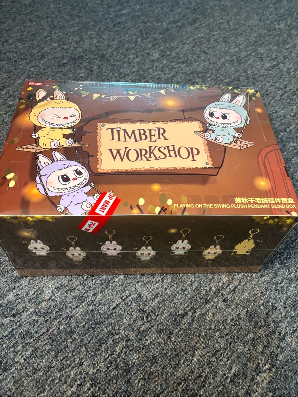 Labubu 2x The Monsters Timber Workshop blind boxes (2) plushy’s